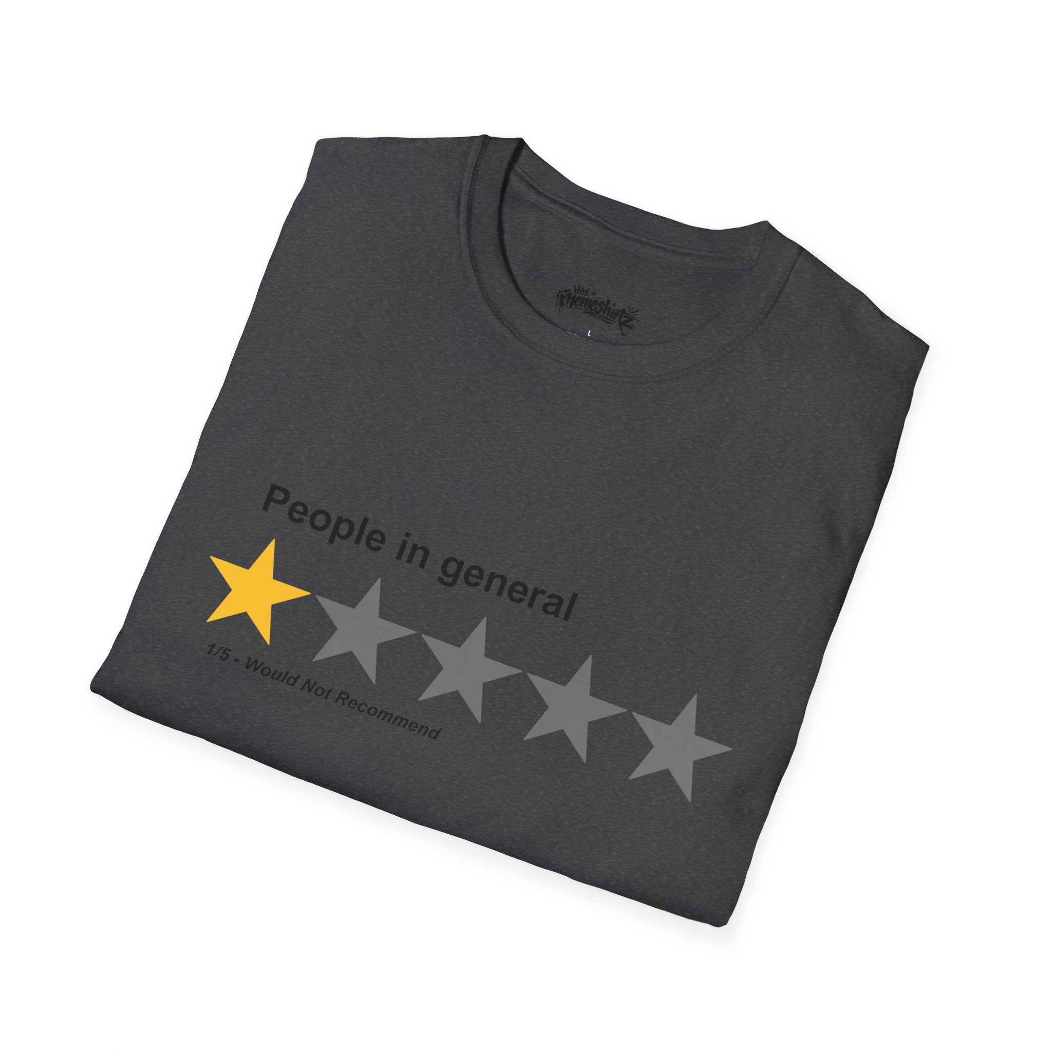 "People in General" 1-Star Rating ┃ T-shirt