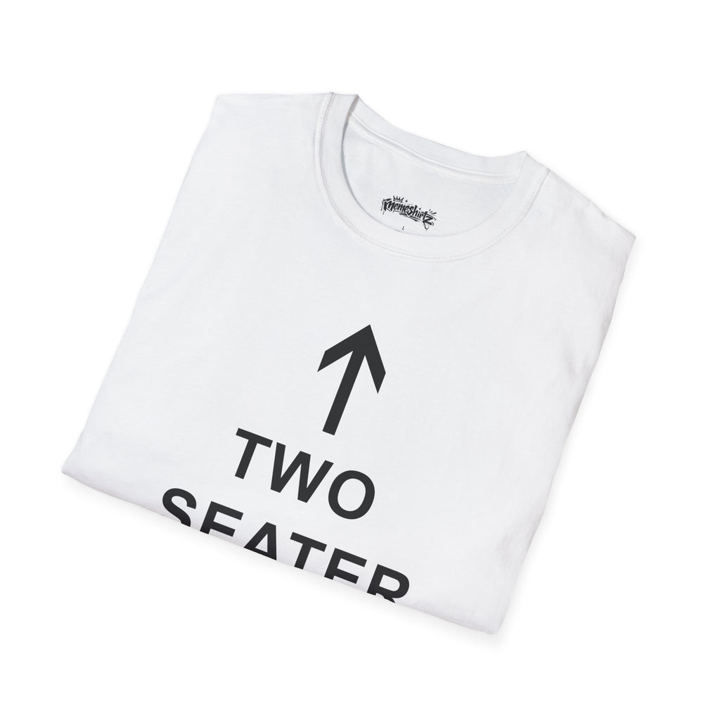 Two Seater Arrow T-Shirt — Funny Tee
