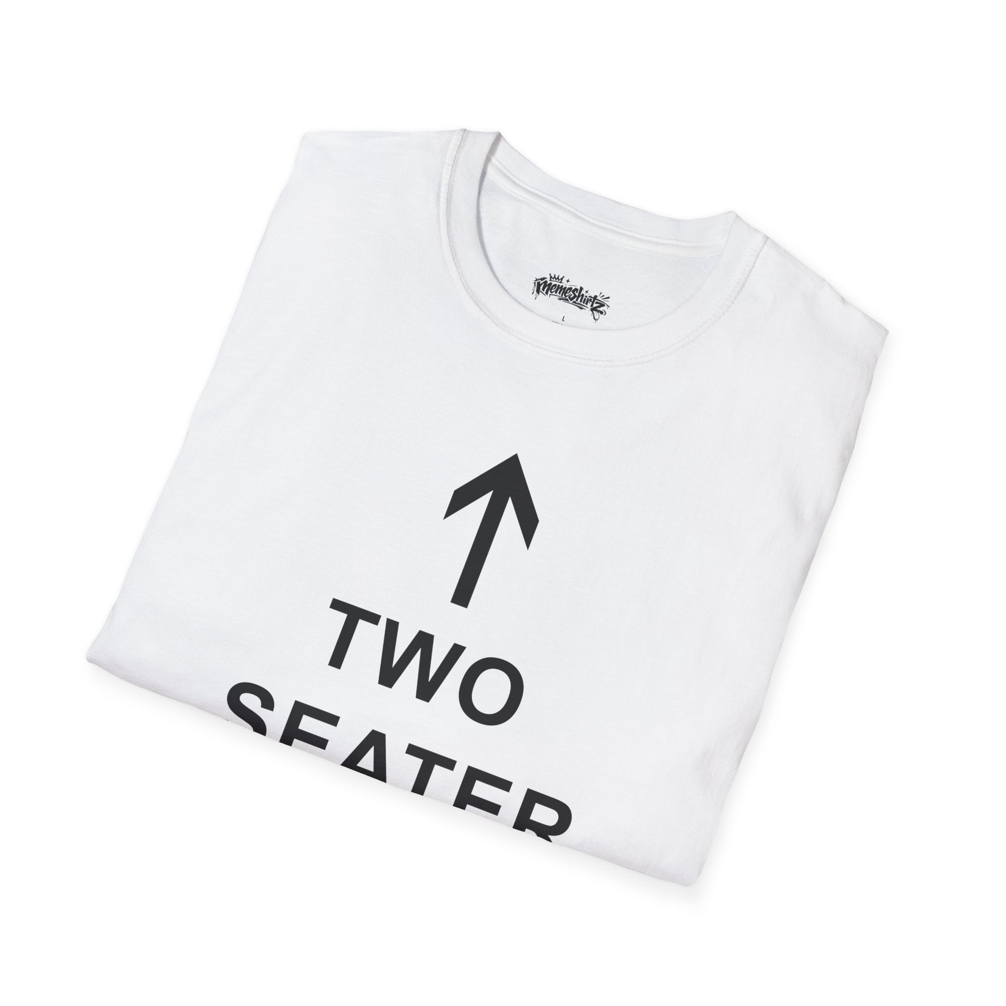 Two Seater Arrow T-Shirt — Funny Tee