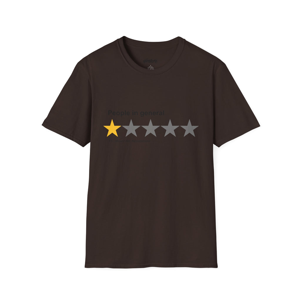 "People in General" 1-Star Rating ┃ T-shirt