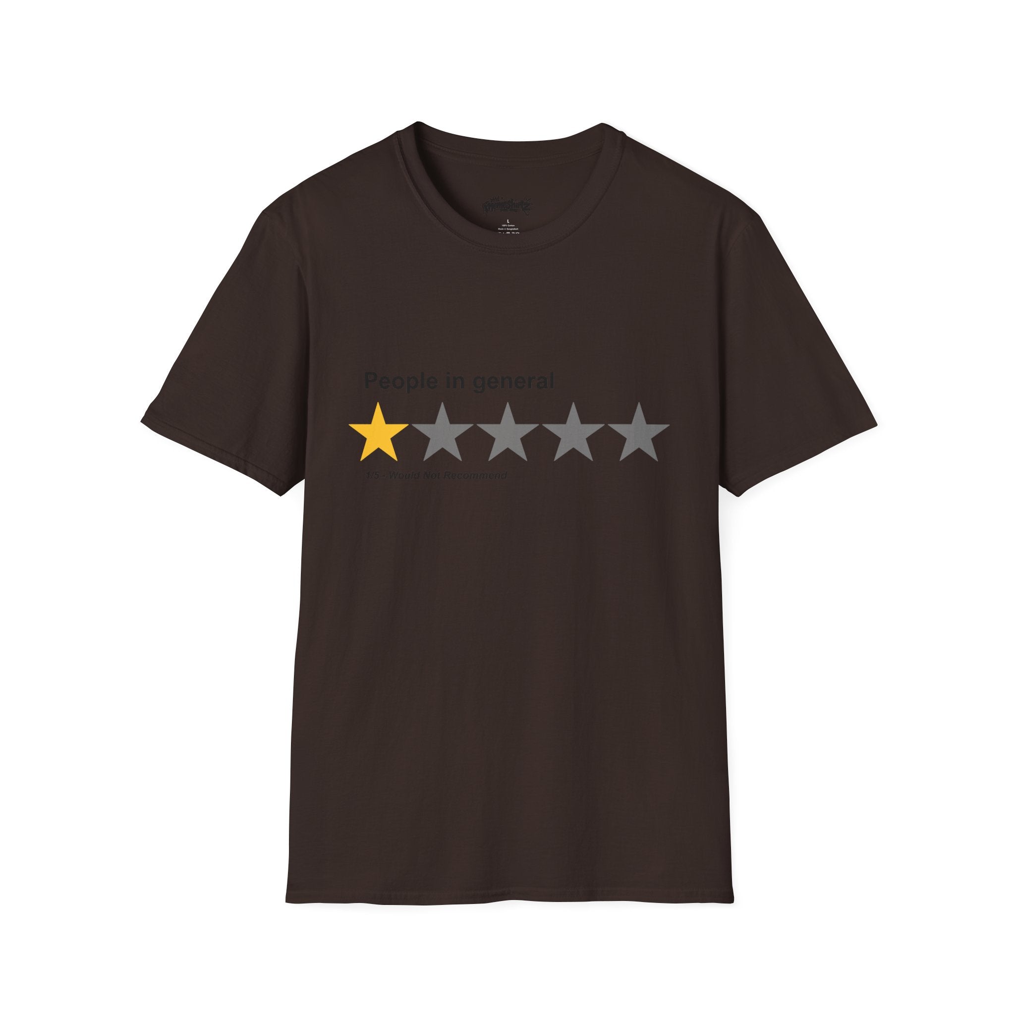 "People in General" 1-Star Rating ┃ T-shirt