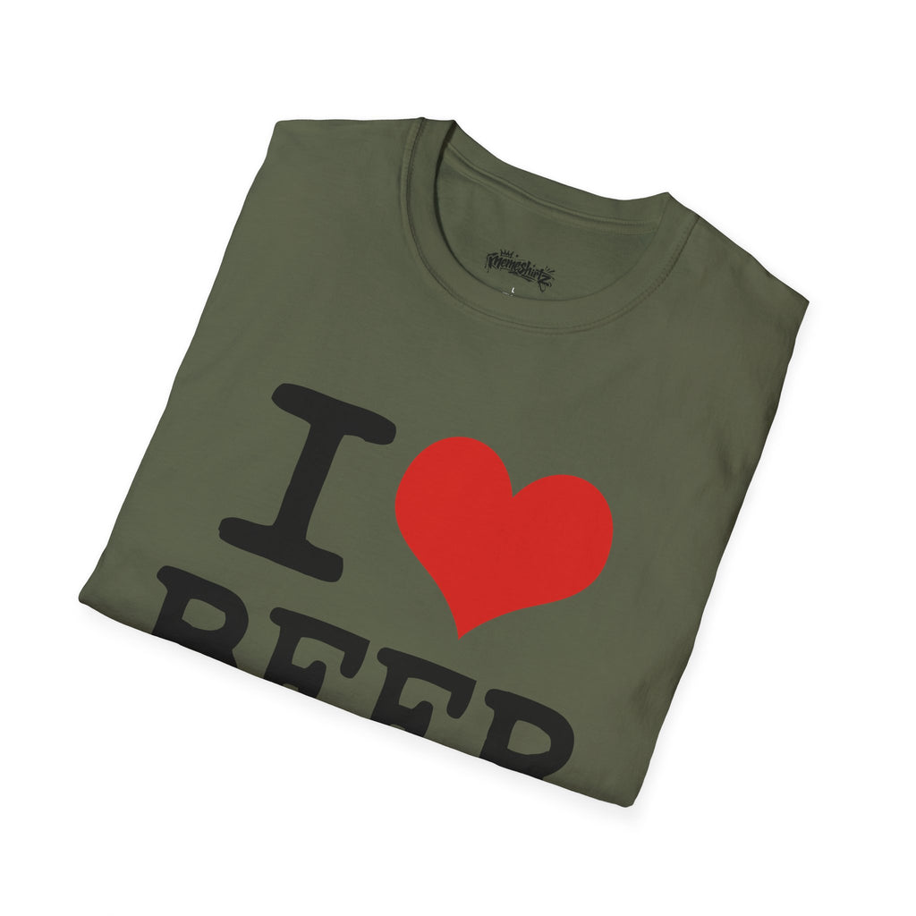 I Heart Beer T-Shirt — Funny Beer Lovers Tee