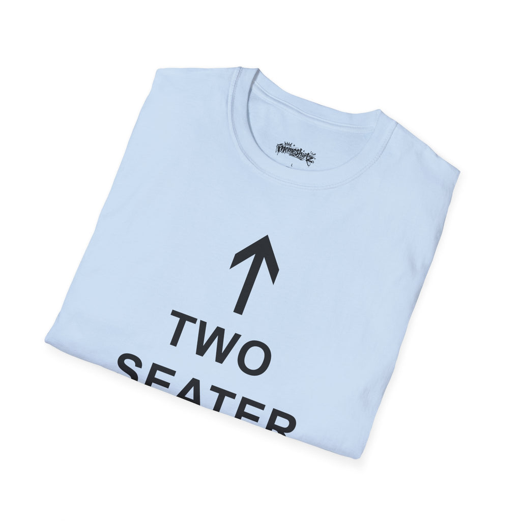 Two Seater Arrow T-Shirt — Funny Tee