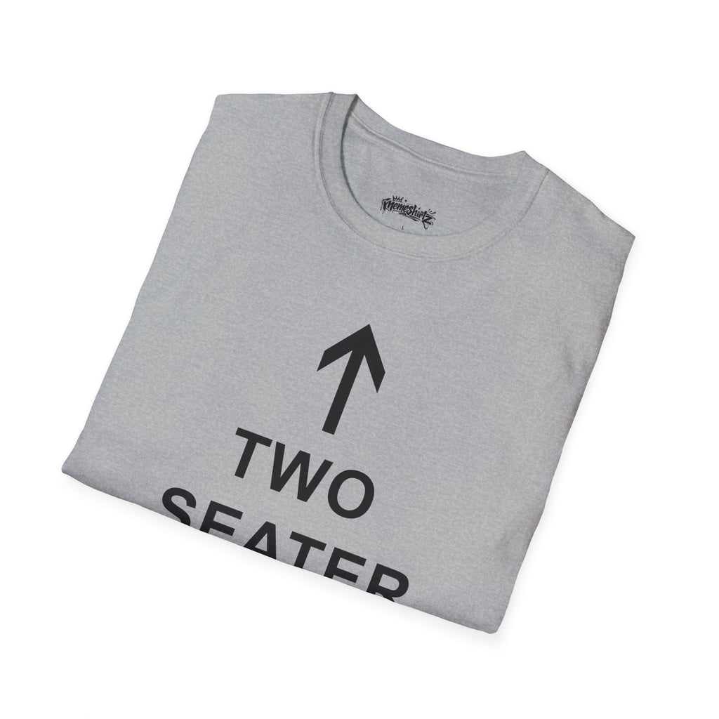 Two Seater Arrow T-Shirt — Funny Tee