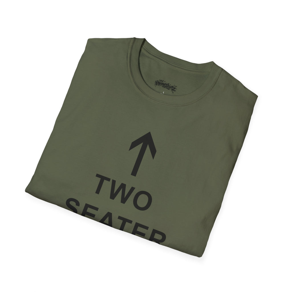 Two Seater Arrow T-Shirt — Funny Tee