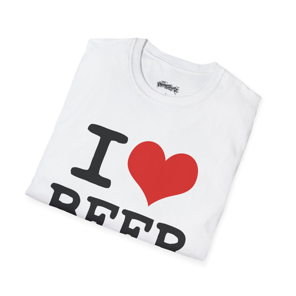 I Heart Beer T-Shirt — Funny Beer Lovers Tee