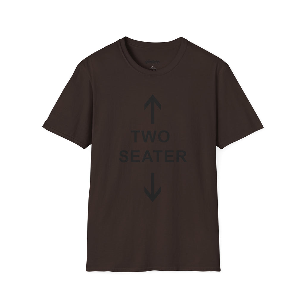 Two Seater Arrow T-Shirt — Funny Tee