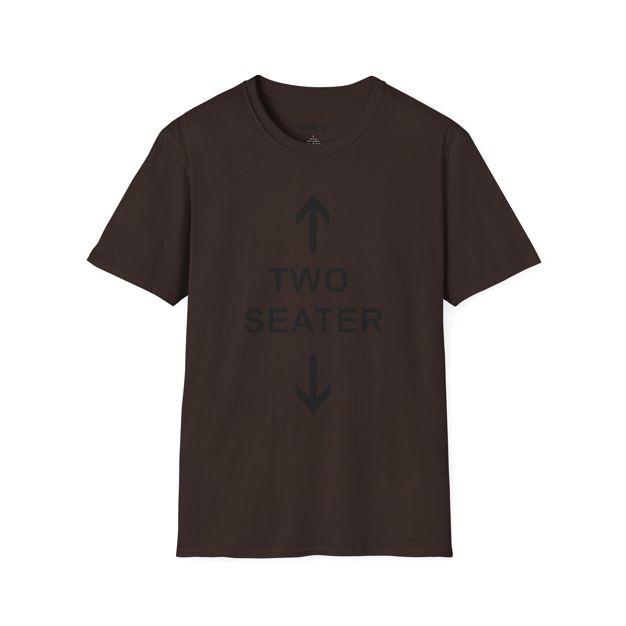 Two Seater Arrow T-Shirt — Funny Tee