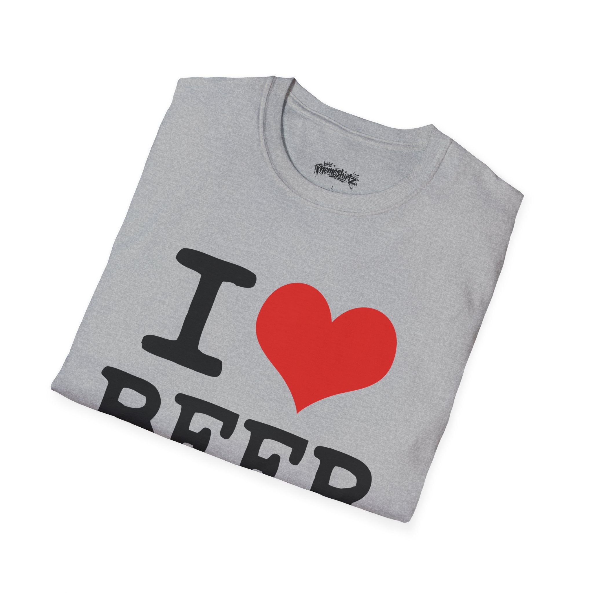 I Heart Beer T-Shirt — Funny Beer Lovers Tee