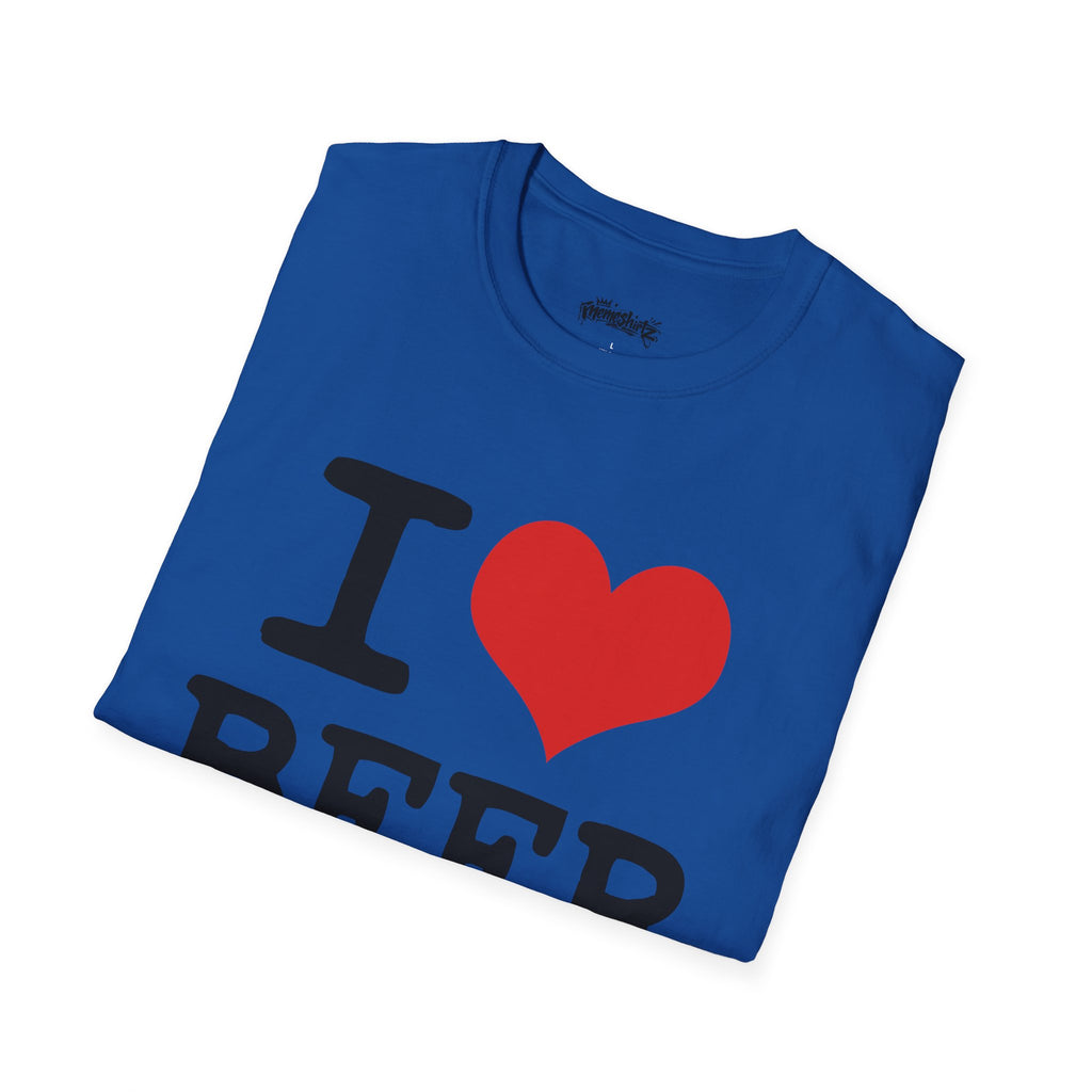 I Heart Beer T-Shirt — Funny Beer Lovers Tee